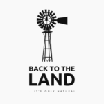 Back to the land logo.