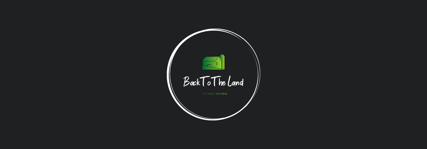Back To The Land logo: It's only natural.
